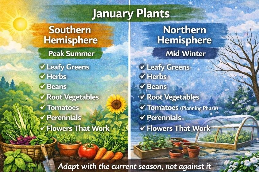 What to Plant in January