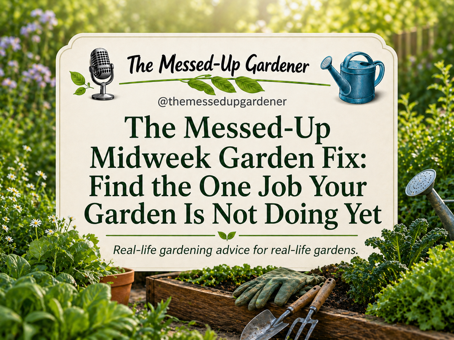The Messed-Up Midweek Garden Fix: Find the One Job Your Garden Is Not Doing Yet